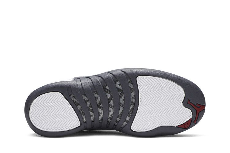 Air Jordan 12 Retro 'Dark Grey' — White/Dark Grey/Gym Red