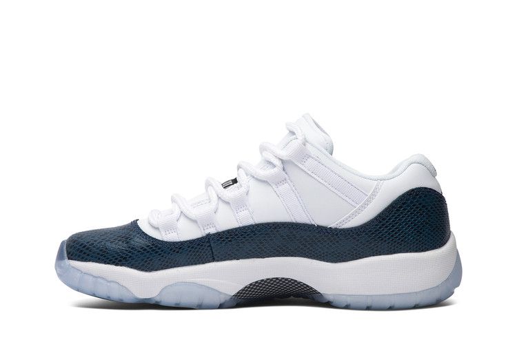 Air Jordan 11 Retro Low GS 'Navy Snakeskin' 2019