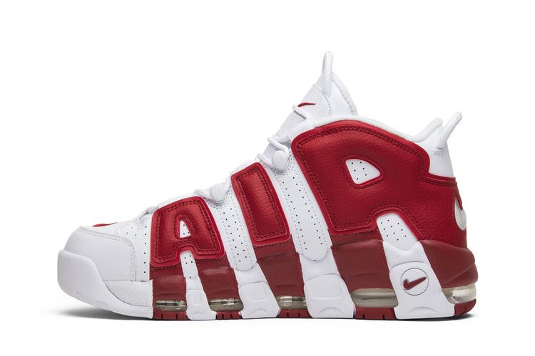 Nike Air More Uptempo 'White Red'
