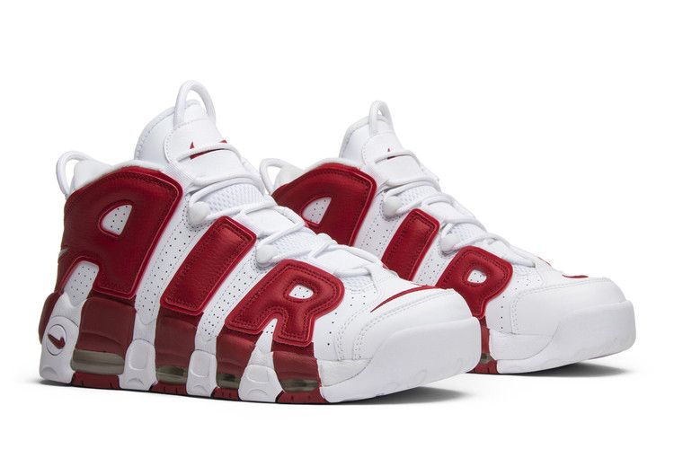 Nike Air More Uptempo 'White Red'
