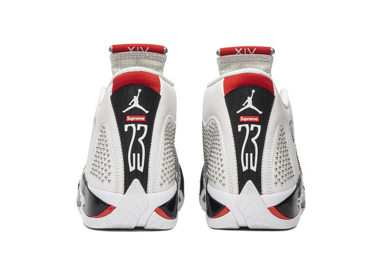 Supreme x Air Jordan 14 Retro 'White'