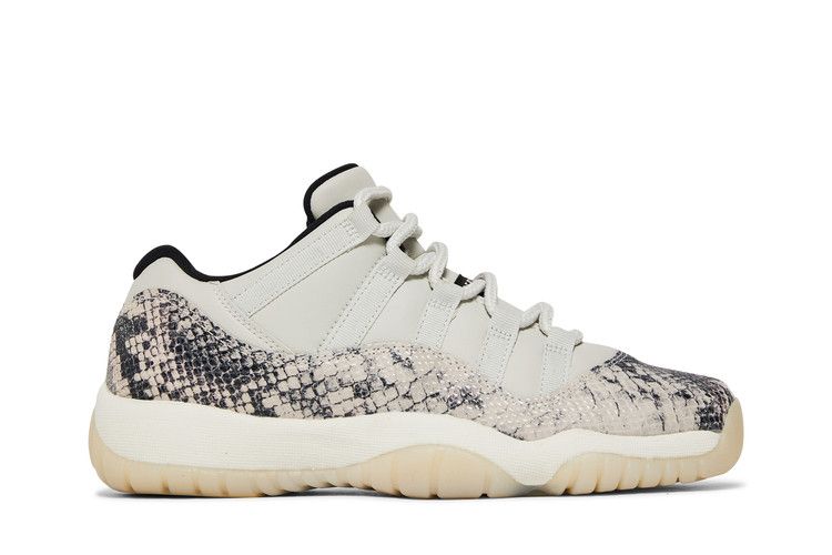 Air Jordan 11 Retro Low GS 'Light Bone Snakeskin'