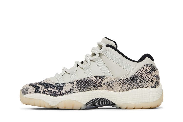 Air Jordan 11 Retro Low GS 'Light Bone Snakeskin'