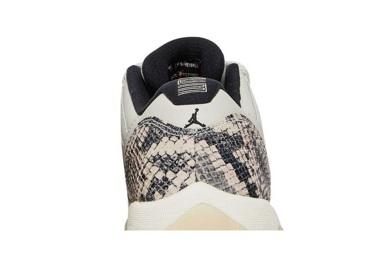 Air Jordan 11 Retro Low GS 'Light Bone Snakeskin'