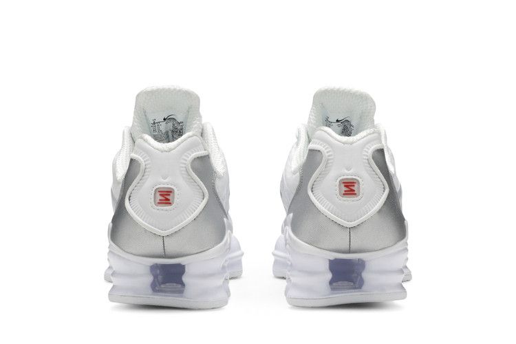 Nike Shox TL 'Metallic Silver' — White/White-Metallic Silver