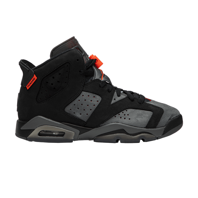 Paris Saint-Germain x Air Jordan 6 Retro BG 'Iron Grey'