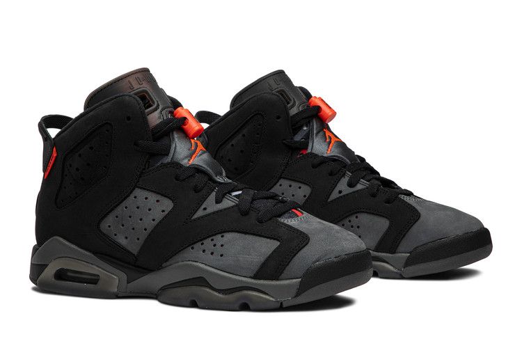Paris Saint-Germain x Air Jordan 6 Retro BG 'Iron Grey'