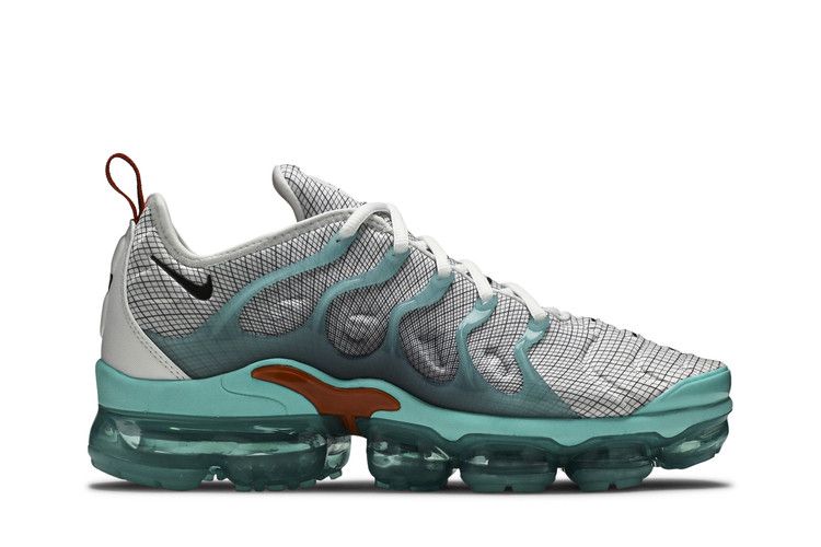 Nike Air VaporMax Plus 'Aurora Green' — White/Black-Aurora Green-Cosmic Clay