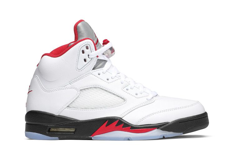 Air Jordan 5 Retro 'White Fire Red' 2020