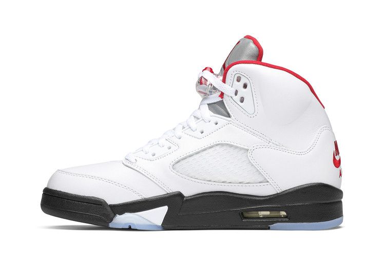 Air Jordan 5 Retro 'White Fire Red' 2020