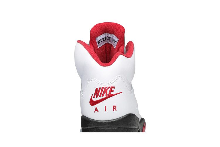 Air Jordan 5 Retro 'White Fire Red' 2020