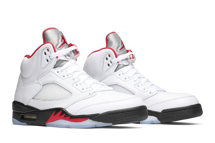 Air Jordan 5 Retro 'White Fire Red' 2020