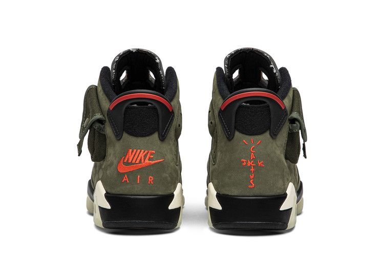 Travis Scott x Air Jordan 6 Retro GS 'Olive'