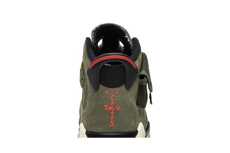 Travis Scott x Air Jordan 6 Retro GS 'Olive'