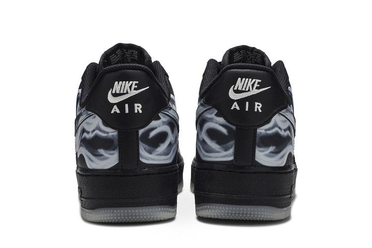 Nike Air Force 1 '07 QS 'Black Skeleton'