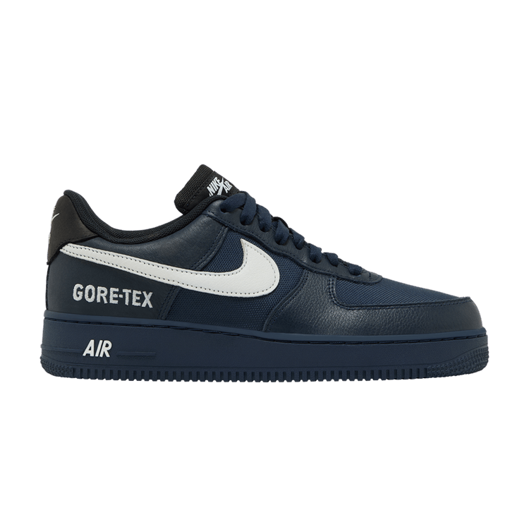 Nike Air Force 1 Low GORE-TEX 'Navy' — Obsidian/Black/Off Noir/White
