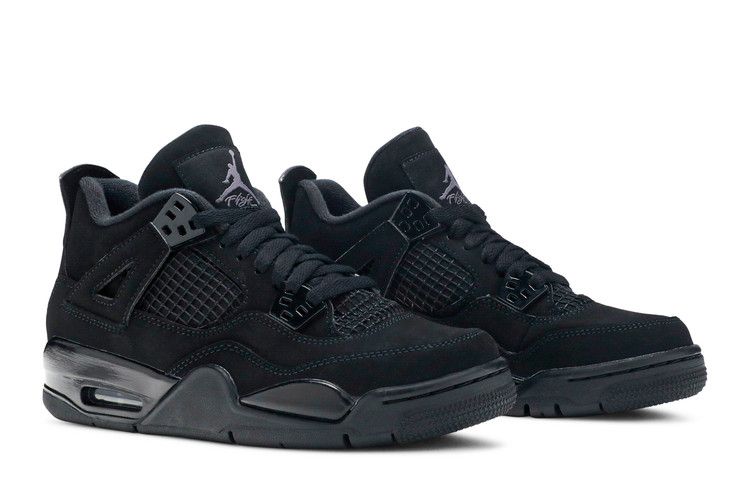 Air Jordan 4 Retro GS 'Black Cat' 2020