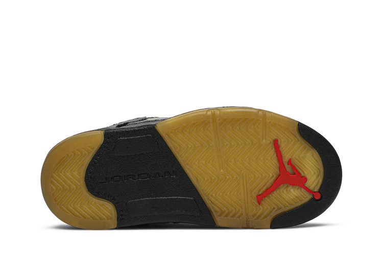 Off-White x Air Jordan 5 Retro SP TD 'Muslin'