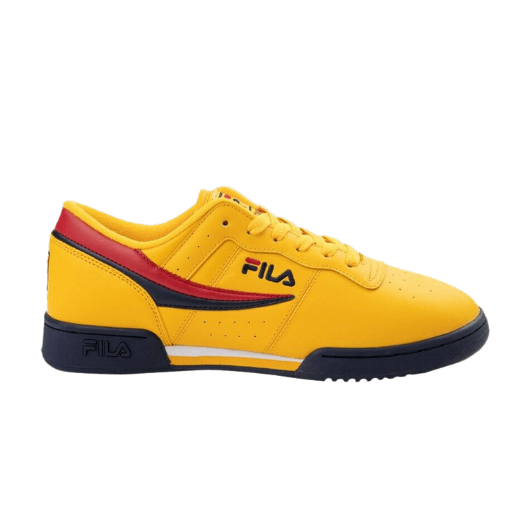 Fila Wmns Original Fitness 'Canary Yellow' — Canary Yellow/Navy/Red