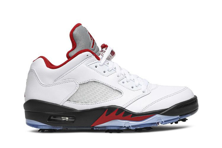 Air Jordan 5 Low Golf 'White Fire Red'