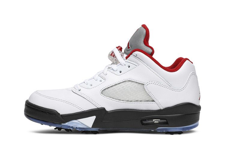 Air Jordan 5 Low Golf 'White Fire Red'