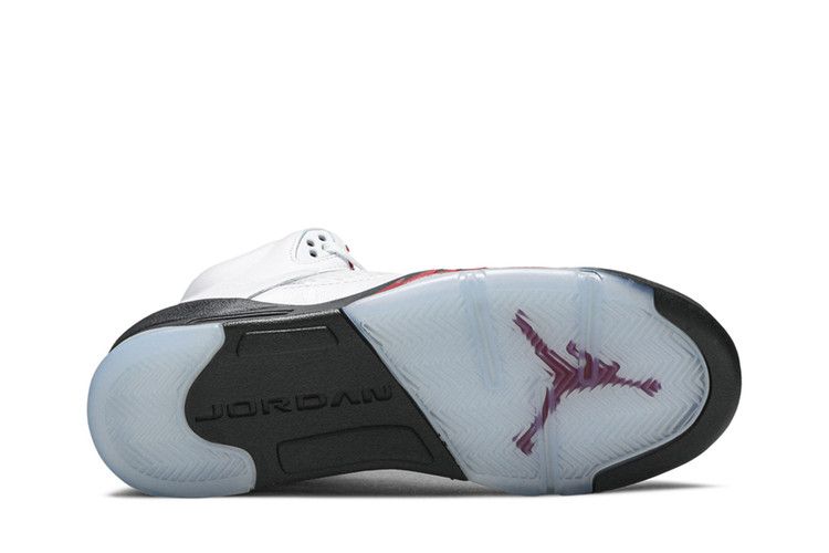 Air Jordan 5 Retro GS 'White Fire Red' 2020