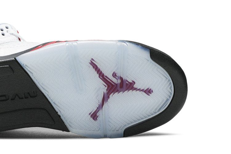 Air Jordan 5 Retro GS 'White Fire Red' 2020