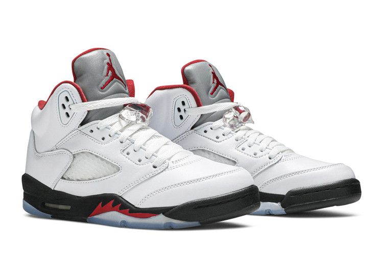 Air Jordan 5 Retro GS 'White Fire Red' 2020