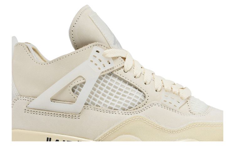 Off-White x Wmns Air Jordan 4 Retro SP 'Sail'