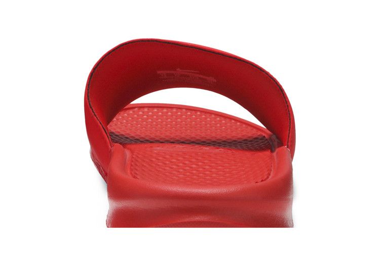 Stussy x Nike Benassi 'Habanero Red'