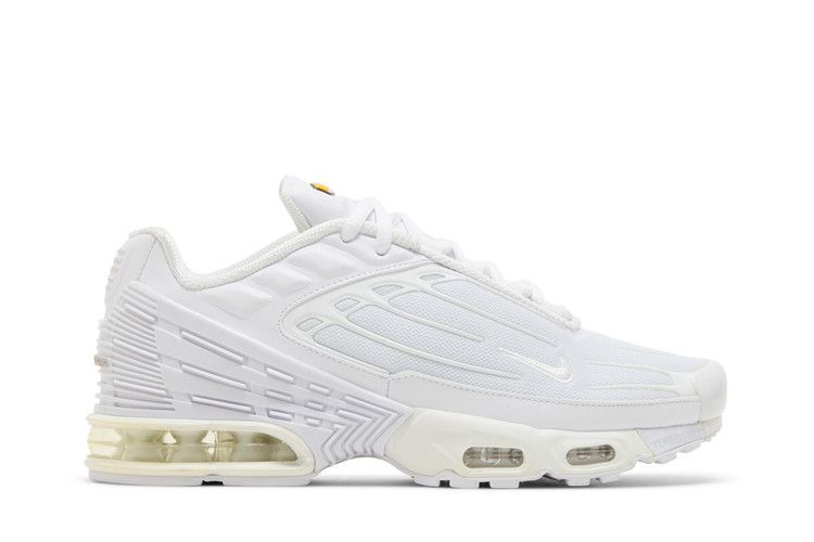 Nike Air Max Plus 3 'Triple White' — White/White/Vast Grey