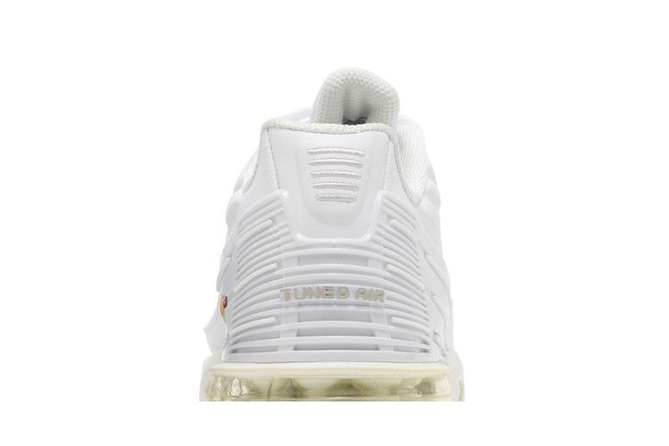 Nike Air Max Plus 3 'Triple White' — White/White/Vast Grey
