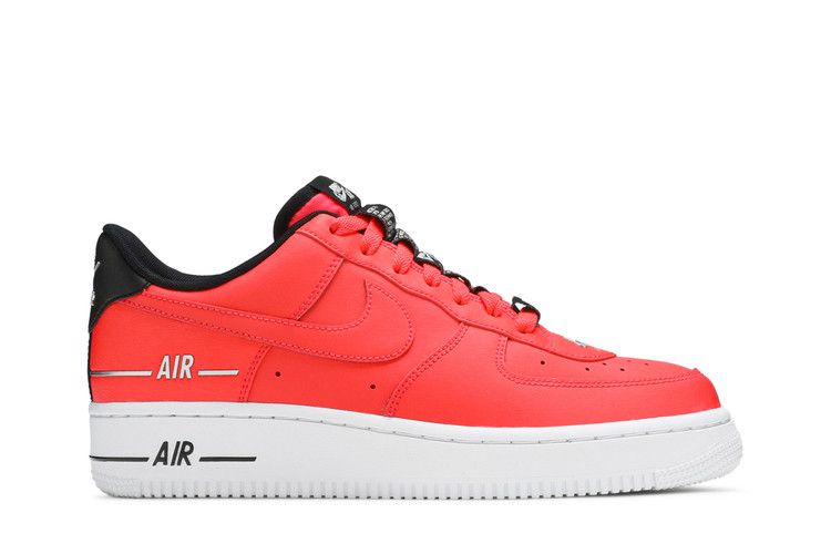 Nike Air Force 1 '07 LV8 'Double Air Pack - Laser Crimson'