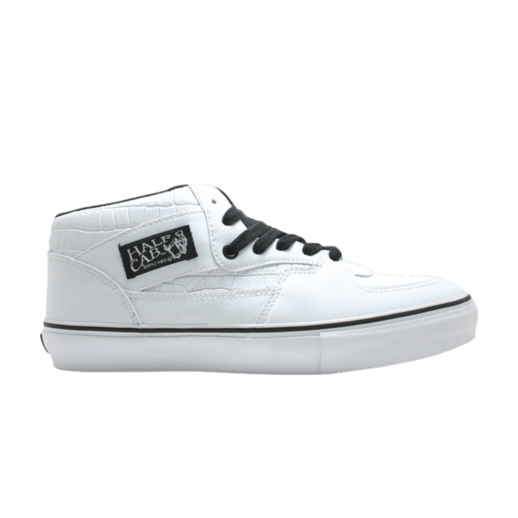 Vans Half Cab 'Syndicate Bullet Proof' — White/White
