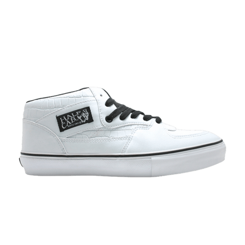 Vans Half Cab 'Syndicate Bullet Proof' — White/White