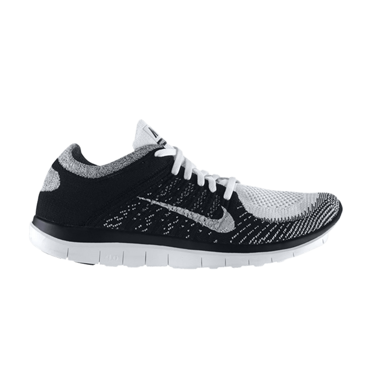 Nike Free 4.0 Flyknit 'White Black'