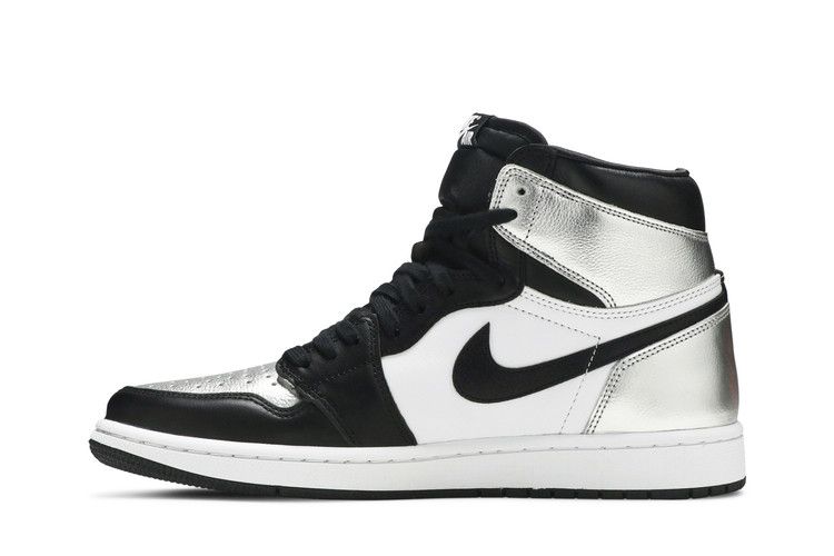 Wmns Air Jordan 1 Retro High OG 'Silver Toe'