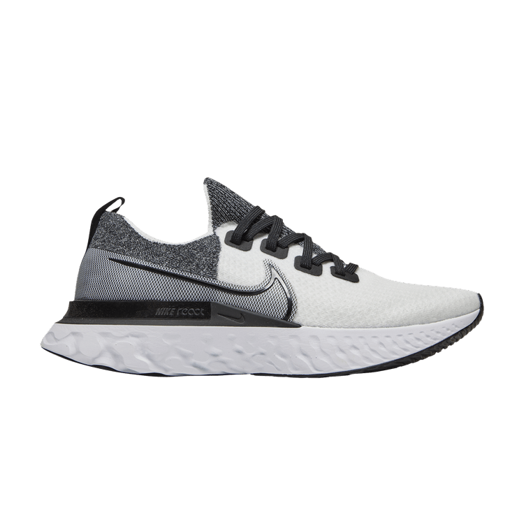 Nike React Infinity Run Flyknit 'Black White' — Black/White