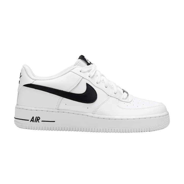 Nike Air Force 1 GS 'White Black' — White/Black/White