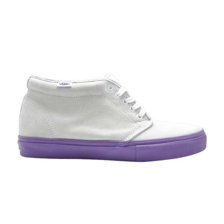 Vans Supreme Chukka 'Supreme' — White/Purpleheart/White