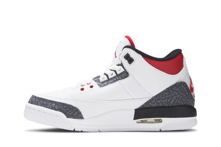 Air Jordan 3 Retro Denim SE GS 'Fire Red'