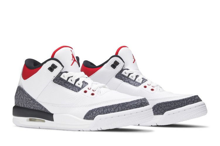 Air Jordan 3 Retro Denim SE GS 'Fire Red'