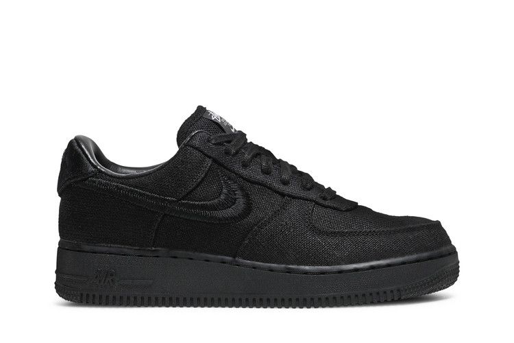 Stussy x Nike Air Force 1 Low 'Triple Black'