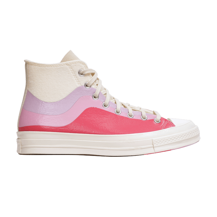Converse Chuck 70 High 'Thermo Felt - Winter White Pink' — Winter White/Pink Lavender