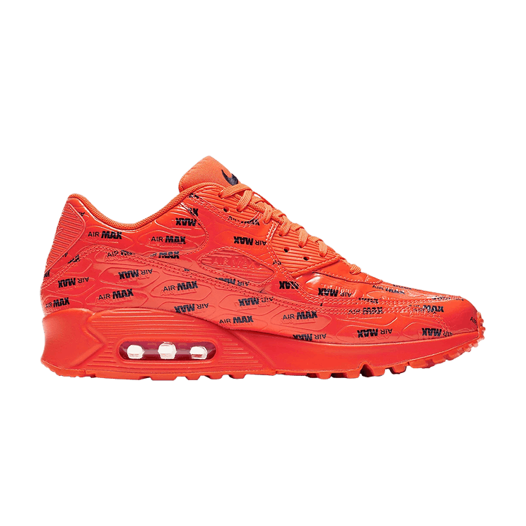Nike Air Max 90 Premium 'Just Do It' — Bright Crimson/Bright Crimson-Black