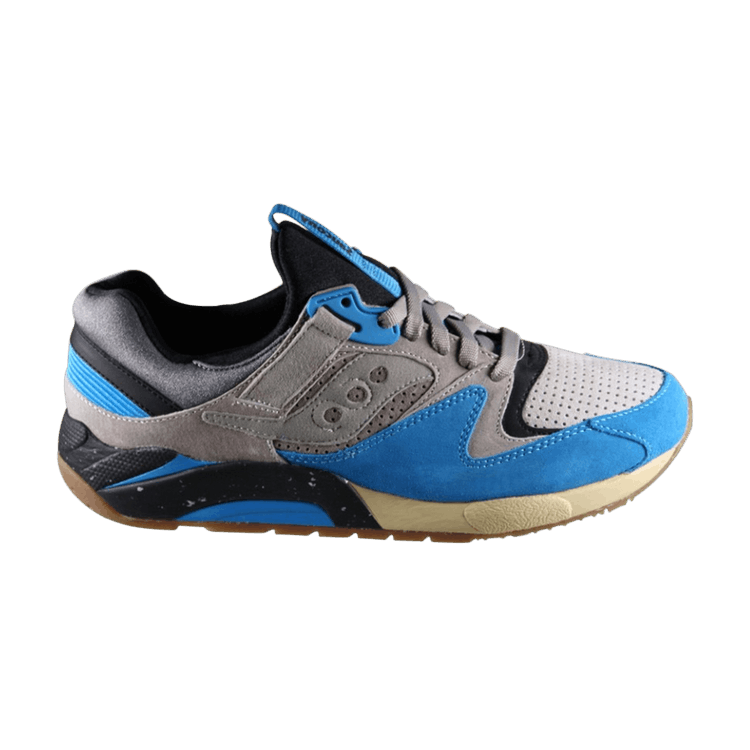 Saucony Grid 9000 — gray/blue/black