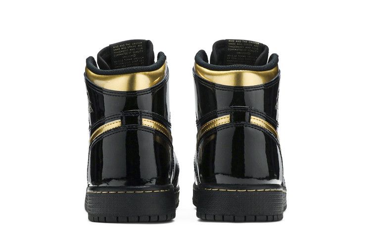 Air Jordan 1 Retro High OG GS 'Black Metallic Gold'