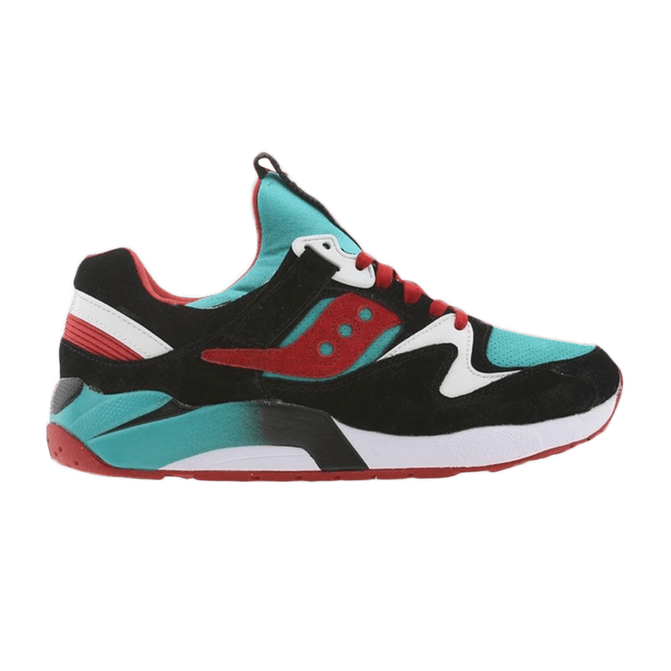 Bait x Saucony Grid 9000 'Viridian Burner' — Black/Green