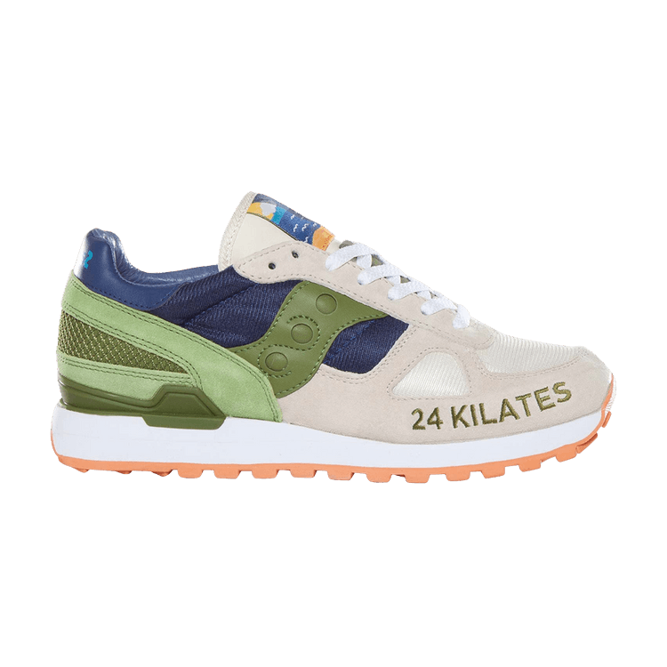 24 Kilates x Saucony Shadow Original 'Mar' — Green/Blue/Gum