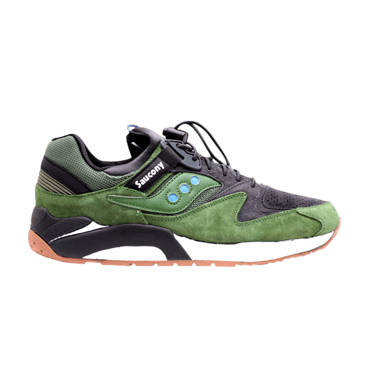 Saucony Grid 9000 'Green' — Grn/Cha